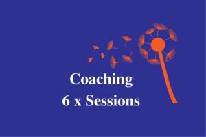 60-Minute Coaching Session Online or In-Person - 6 Sessions